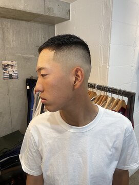 グッドプレイスアンドシング(Good Place&thing) メンズカットフェードスキンフェードバズカットバズクロップ