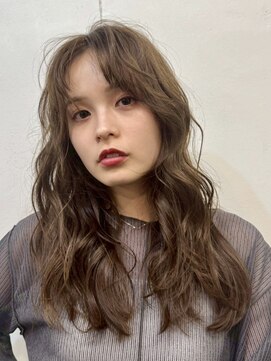 ファルベ(Farbe) ミディアムヘア/暗めカラー/グランマッシュ/デザインカラー