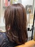 ［髪質改善］カット＋コラーゲンカラー＋グロスTR/スキバサミ不使用￥14080～