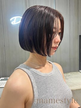 ディセンシー(Dicency) Dicency(マオ)ナチュラルブラウン×ぷつっとボブ