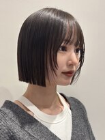 ノイ 銀座(noi)&nbsp;顔周りレイヤーカットグレージュカラーくびれボブショートカット