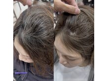 エメヘアデザイン ルイス(Aimer Hair Design Lewis)の雰囲気(白髪が目立たなくなる白髪ぼかしが好評!白髪ぼかし/弘前/脱白髪)