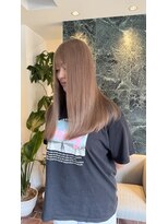 ヘアープレイス ヴィブ(hair place VIVE) ワンブリーチで出来るミルクティーカラー★