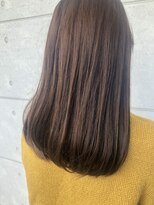 ムーン 仙台一番町店(OON)&nbsp;ミディアムレイヤー/ダークアッシュ/仙台/髪質改善/青葉区一番町