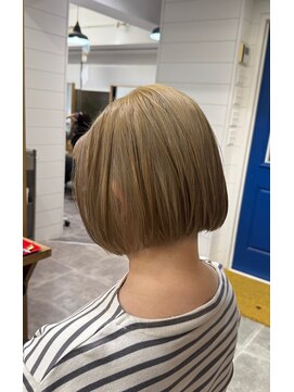 バズ(BUZZ) 【四ッ井】脱白髪染めハイトーンベージュ