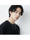 MEN’S HAIR/ブルーブラック/フェザーパーマ