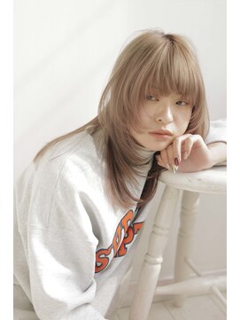 ハッシュカット×ダブルカラー【摂津本山/髪質改善】