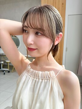 アフロート ディル(AFLOAT D'L) 大人気！顔まわりレイヤーカット大人ガーリースタイル