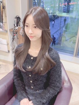 ファースト 仙台店(first) 韓国ハッシュカット×シルバーグレー