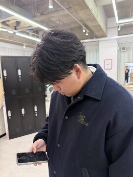 メンズサロン スイ 春日井(MEN'S salon SUI) フェザーパーマ