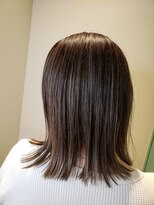 アットティー 金沢文庫(at tee...) ぱつっとミディ×バレイヤージュ☆【金沢文庫】