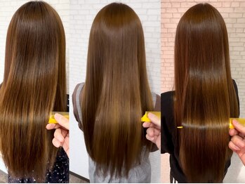 ヘアリゾート シー(Hair Resort SEA)の写真/【髪質改善No.1サロン】リピート95%/加古川初の水素髪質改善ヘッドスパで感動の手触り柔らかい艶髪が叶う♪