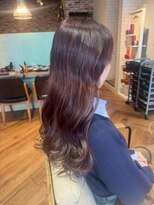 ヘアーショップ エヌアンドエー 越谷店(hair shop N&A) 春旬カラー ピンクベージュ優しい透明感あるヘアカラー