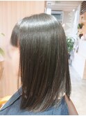 ◎髪質改善トリートメント夏サマー紫外線対策ミディ３０代４０代