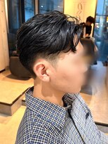 ブルニール 心斎橋(BLEUNIR)&nbsp;似合わせカット、センター、ビジネススタイル