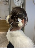 卒業式/袴着付け/ミルクティーブロンド/リボンヘア/横浜