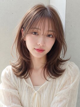 ノア 三宮店(NOA) 【NOA】韓国風くびれレイヤー×シアーグレージュ