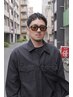 メンズカット＋ピンパーマ　￥13000