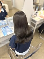 リラクオーレ 三宮 元町(LIRA CUORE) オリーブグレージュ×髪質改善縮毛矯正