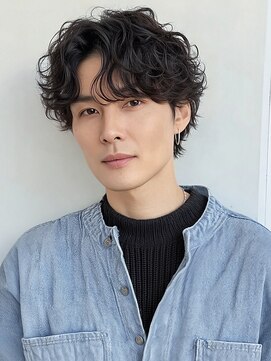 アルス(ars) men's/メンズ/フェザーパーマ/シャドウパーマ/センターパート
