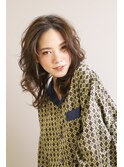 セミロングレイヤーウェーブ×オーシャン