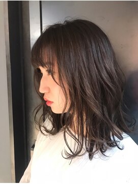 インス(ensue) ensue京都◇大人かわいいナチュラルひし形ブラウンミディ◇中島