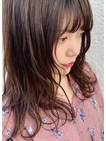 リコモ(Likkle More) シースルーバング ブランジュ担当中嶋【十条美容室LikkleMore】