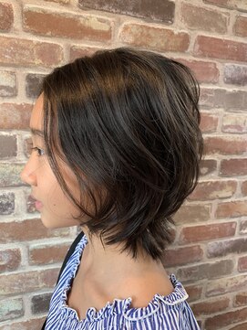 ヘアメイク オブジェ(hair make objet) ふんわりくせ毛レイヤー