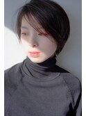 《hair make No.8・中村》耳掛けハンサムショート