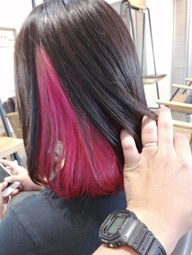 カリン(carin) 大人気インナーカラー×ピンクバイオレット