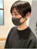ナチュラルベリーショートヘアー