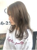 【ARCH 竹田】ワンカールミディ アッシュブラウン