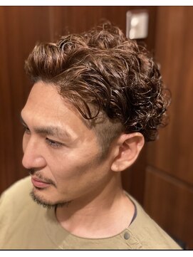 ヒロギンザ 浜松町店(HIRO GINZA) ツーブロックパーマスタイル