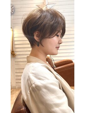 アデプト 綾瀬店(adept) マッシュショート/丸顔/癖毛【綾瀬/北千住/亀有】