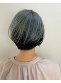 オリーブグリーン×アウターカラー
