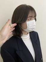 サンバイセライロ 千葉(SAN. by celilo)&nbsp;韓国ボブ×ブリーチなし透明感ベージュ【佐藤詩門】