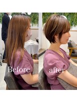 ビューイースト 亀戸 錦糸町(VIEW EAST)&nbsp;バッサリショート/イメチェン/ショートボブ