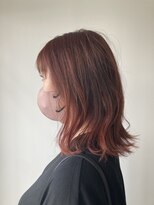 ボレロ ヘアーアンドライフサロン(volero hair life salon) コーラル／グラデーションカラー