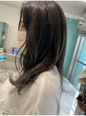 脱オレンジ！バレイヤージュを活かして◎