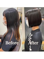 アッシュ 下丸子店(Ash)&nbsp;切りっぱなしボブ