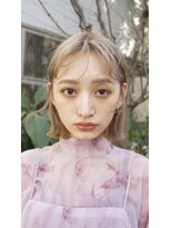 ソルトウォーター(SALT WATER) ブロンド ミニボブ 大人ガーリー