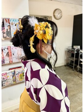 アビリティ ヘアー(ability hair) 卒業式　フンワリハーフアップ