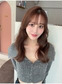 韓国カット　オルチャンヘア　くびれヘア　ヨシンモリ