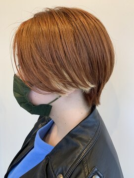 エバーグリーン(ever Green) ハンサムショート×デザインカラー