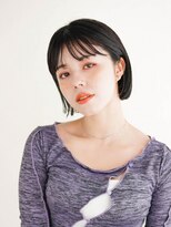 ジュール 大分(Joule)&nbsp;ミディアムヘア/斜めバング/グレージュカラー/大分駅