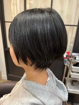 ジュイール 富士見ヶ丘(jouir)&nbsp;大人マッシュショート丸みショート黒髪ショートベリーショート