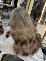 ラピス 福岡天神店(Lapis) ミルクティーバレイヤージュ