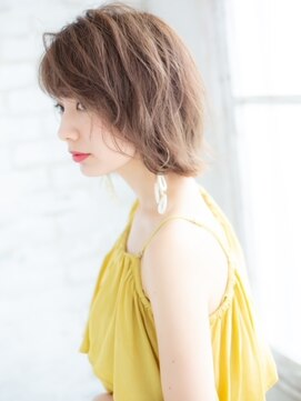 ロルド(Rold) くせ毛風カールインナーカラー抜け感大人ボブ20代30代40代!