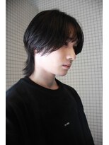 ディーン 名駅店(DEAN)&nbsp;ボブウルフ インナーカラー ウルフ パープルカラー 名古屋 名駅