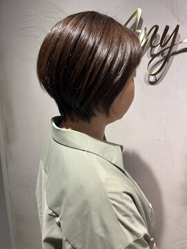 エニィ 池袋西口(Any) 切りっぱなしボブ/エアリーロング/美髪/ピンクブラウン/池袋西口